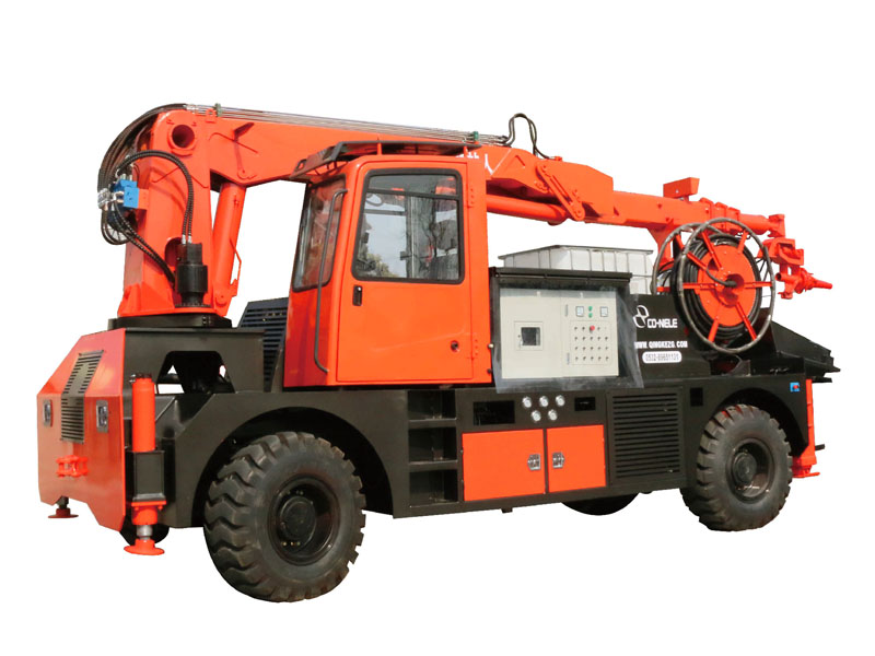 混凝土湿喷台车